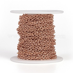 Ion Plating(IP) 304 Stainless Steel Rolo Chains&nbsp;CHS-H013-07RG-A