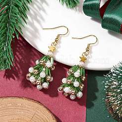 Glass Dangle Earrings&nbsp;EJEW-TA00441