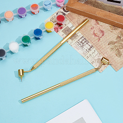 2Pcs 2 Styles Aluminum Liquid Writing Pen&nbsp;AJEW-GF0012-83B