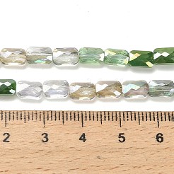 Electroplate Glass Beads Strands&nbsp;EGLA-P068-01A-07