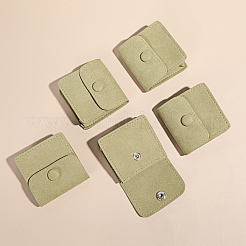 Microfiber Jewelry Flap Pouches&nbsp;ABAG-WH0038-44