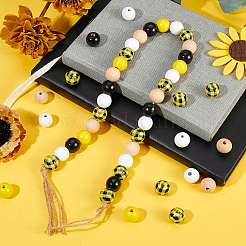 200Pcs Wooden Beads&nbsp;DIY-SZ0003-33A