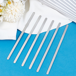 304 Stainless Steel Bangle Blank Strips&nbsp;MAK-WH0016-02A-P