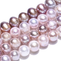 Natural Cultured Freshwater Pearl Beads Strands&nbsp;PEAR-N013-06S