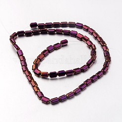 Electroplate Non-magnetic Synthetic Hematite Bead Strands&nbsp;G-F300-01B-04