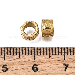 304 Stainless Steel European Beads&nbsp;STAS-L315-042G
