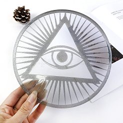 Eye of Providence/All-seeing Eye DIY Silicone Statue Mold&nbsp;LS-AJEW-D052-02