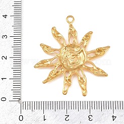 Textured 304 Stainless Steel Pendants&nbsp;STAS-H249-14G