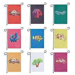 Polyester Garden Flag&nbsp;AJEW-WH0118-87I