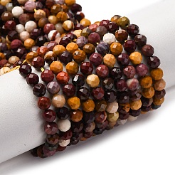 Natural Mookaite Beads Strands&nbsp;X-G-D320-A05-4mm
