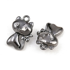 Rack Plating Alloy Enamel Pendants&nbsp;PALLOY-T096-02B