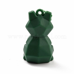 PVC Faceted Cartoon Frog Pendants&nbsp;FIND-B002-09