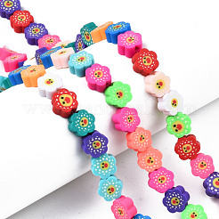 Handmade Polymer Clay Beads Strands&nbsp;CLAY-T020-03