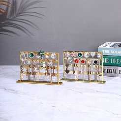 Four Layers Iron Earrings Storage Rack&nbsp;PW-WG0F0E3-01