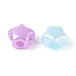 Pearlized Opaque Acrylic Beads&nbsp;SACR-T035-13M