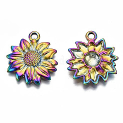 Rainbow Color Alloy Pendants&nbsp;PALLOY-S180-029-RS