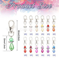 Angel Plastic Pendant Decoration&nbsp;HJEW-TAC0049