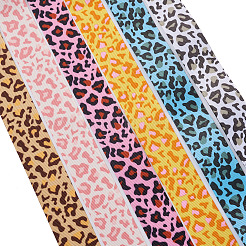 Leopard Printed Grosgrain Ribbons&nbsp;OCOR-TA0001-25