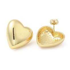 Rack Plating Brass Stud Earrings&nbsp;EJEW-F324-02G