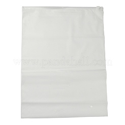 Frosted Transparent PE Jewelry Zip Top Storage Bags&nbsp;ABAG-H114-01H