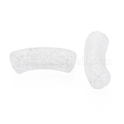 Transparent Crackle Acrylic Beads&nbsp;CACR-S009-001B-NA