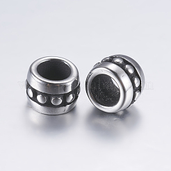 304 Stainless Steel European Beads&nbsp;STAS-P183-20AS