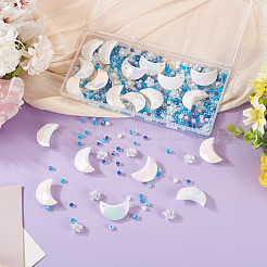 DIY Star Moon Jewelry Making Findings Kits&nbsp;DIY-TA0013-76