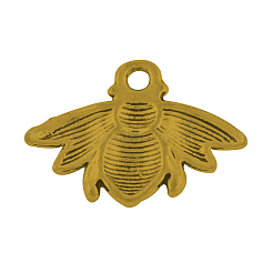 Tibetan Style Alloy Bees Pendants&nbsp;TIBEP-2902-AG-RS