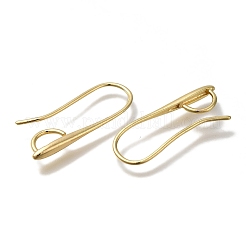 Brass Earring Hooks&nbsp;KK-H502-11G