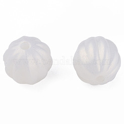 Spray Painted Acrylic Beads&nbsp;MACR-T037-01G