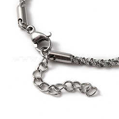 Non-Tarnish 304 Stainless Steel Link Chain Bracelets & Necklaces&nbsp;SJEW-F220-01A-P