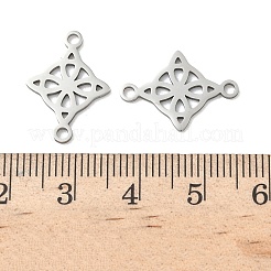 304 Stainless Steel Viking Knot Connector Charms&nbsp;X-STAS-G361-03P
