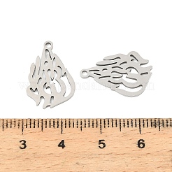 201 Stainless Steel Pendants&nbsp;STAS-Z195-02P-05