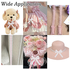 24M 2 Colors Polyester Stretch Lace Ribbon&nbsp;OCOR-ME0001-38