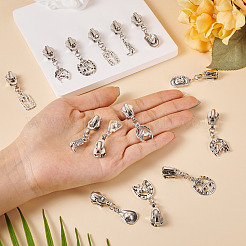 14Pcs Alloy Replacement Zipper Sliders&nbsp;HJEW-TAC0129