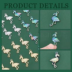 24Pcs 3 Colors 304 Stainless Steel Pendants&nbsp;STAS-CA0001-63