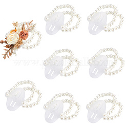Plastic Imitation Pearl Stretch Bracelets&nbsp;AJEW-WH20064-04