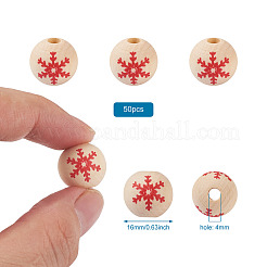 Natural Wooden Beads&nbsp;WOOD-TAC0010-02A