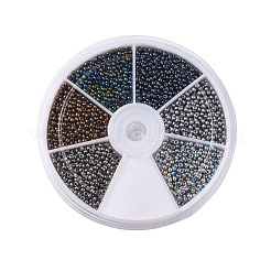 12/0 Grade A Electroplated Glass Seed Beads&nbsp;SEED-JP0007-11