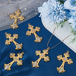 6Pcs Alloy Big Gothic Pendants&nbsp;ALRI-UN0001-05