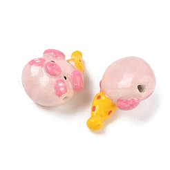 Handmade Polymer Clay Beads&nbsp;PY-CBABDB7-03B
