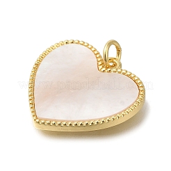 Brass Micro Pave Cubic Zirconia Pendants&nbsp;KK-R002-15G