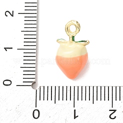 Alloy Enamel Pendants&nbsp;AL-CBA24A7-01G-10