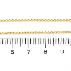 1.5MM Brass Cable Chain Necklace Making&nbsp;NJEW-D302-75G