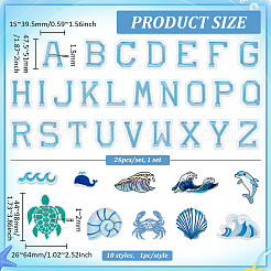 Ocean Theme Patches&nbsp;DIY-PH0034-66