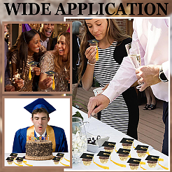 DIY Paper Doctoral Hat Kits&nbsp;DIY-WH0591-242