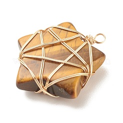 Natural Mixed Stone Pendants&nbsp;PALLOY-JF01625