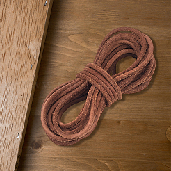 5M Cowhide Leather Cords for DIY Craft&nbsp;WL-GF0001-25B-04