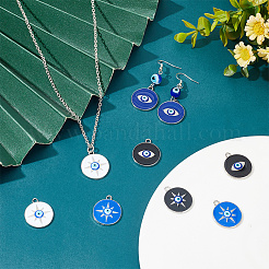 36Pcs 6 Style Alloy Pendants&nbsp;FIND-NB0004-31