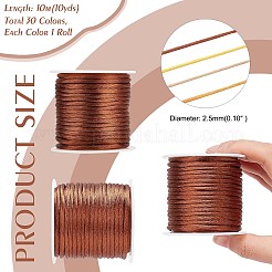 Nylon Satin Rattail Cord&nbsp;NWIR-PH0001-22A